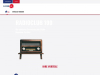 radioclub100.de Webseite Vorschau