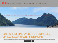 1014.ch Webseite Vorschau