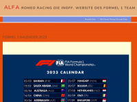 alfa-romeo-racing.ch Webseite Vorschau