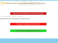 verkehr-traffico.ch Webseite Vorschau