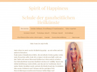 spirit-of-happiness.de Webseite Vorschau