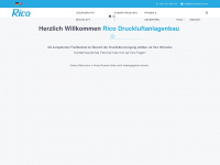 rico-druckluft.com Webseite Vorschau