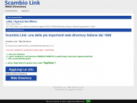 scambio-link.org Webseite Vorschau
