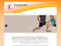 physiokotys.at Webseite Vorschau