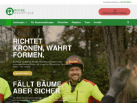 rohde-baumpflege.de Webseite Vorschau