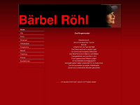 baerbel-roehl.de Webseite Vorschau