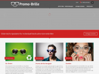 promo-brille.at Webseite Vorschau