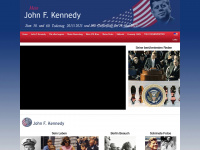 john-f-kennedy.org Webseite Vorschau
