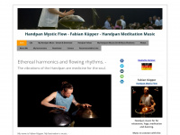 handpan-meditation-music.com Webseite Vorschau