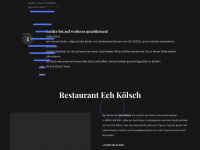 ech-koelsch.com Webseite Vorschau
