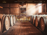 sandhill-whisky.com Webseite Vorschau