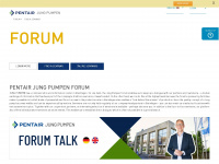 jung-pumpen-forum.de Webseite Vorschau