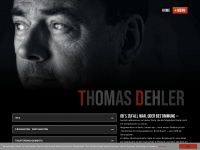 thomasdehler.com Webseite Vorschau