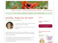 wisdom-of-nature.com Webseite Vorschau