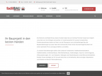 fadil-bau.at Webseite Vorschau