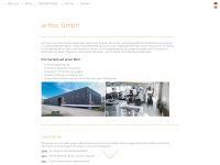 arttec-gmbh.at Webseite Vorschau