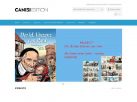 canisi-edition.com Webseite Vorschau