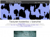 texturen-kostenlos.org Webseite Vorschau