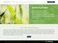 biopen-project.eu Webseite Vorschau