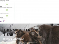 tierthermometer.de Webseite Vorschau