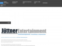 juettner-entertainment.de Webseite Vorschau
