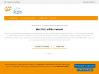 sep-peheim.de Webseite Vorschau
