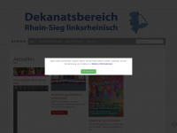 kath-rhein-sieg-linksrheinisch.de Webseite Vorschau
