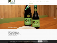 oelhof-jost.at Webseite Vorschau