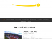 tennishalle-heimschuh.at Webseite Vorschau