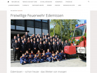 ff-edemissen.de Webseite Vorschau
