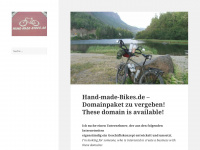 hand-made-bikes.de Webseite Vorschau