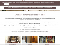 karmelitenkloster-stjoseph.de Webseite Vorschau