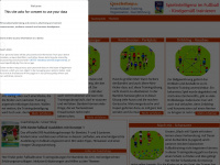 bambini-fussballtraining.de Webseite Vorschau