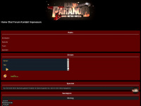 radio-paranoid.net Webseite Vorschau