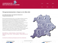 pfarrgemeinderatswahl-bayern.de Webseite Vorschau