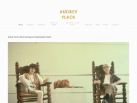 audreyflack.com Webseite Vorschau
