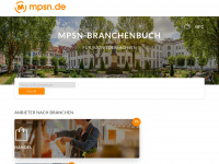 mpsn.de Webseite Vorschau