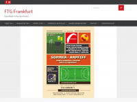 ftg-handball.de Webseite Vorschau