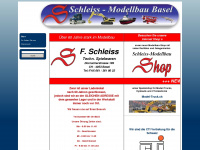 schleiss-modellbau.ch Webseite Vorschau
