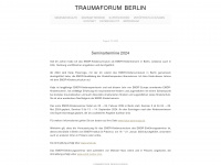 traumaforum-berlin.de Webseite Vorschau