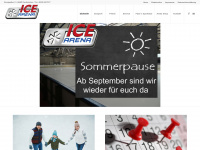 ice-arena.de Webseite Vorschau