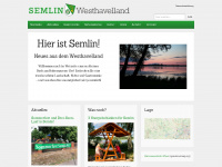semlin.de Webseite Vorschau