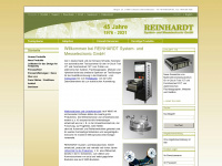 reinhardt-testsystem.de Webseite Vorschau