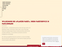 planzer-paket.ch Webseite Vorschau