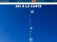 skialacarte.fr Webseite Vorschau