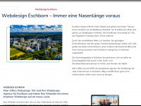 eschborn-webdesign.de Webseite Vorschau