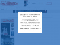 solutions-manutention.fr Webseite Vorschau