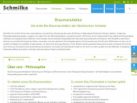 brauerei-schmilka.de Webseite Vorschau