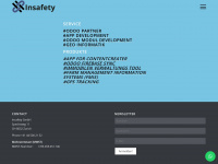 insafety.ch Webseite Vorschau