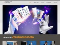 zauberstunde.com Webseite Vorschau